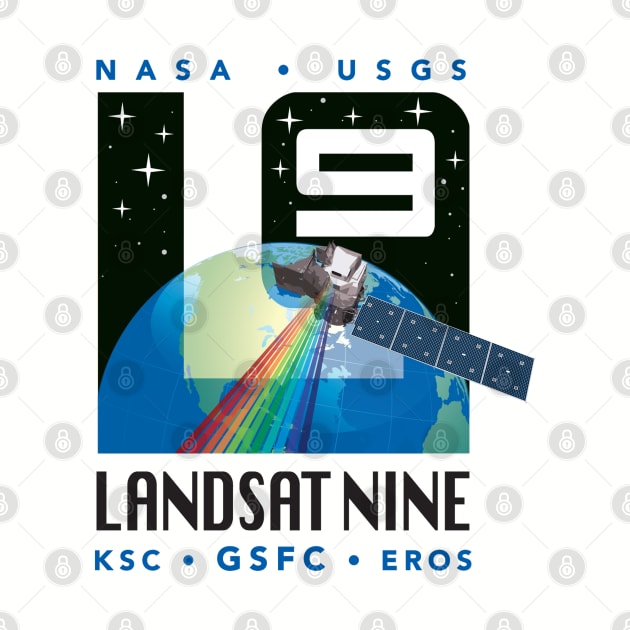 NASA Landsat 9 Logo by FaelynArt