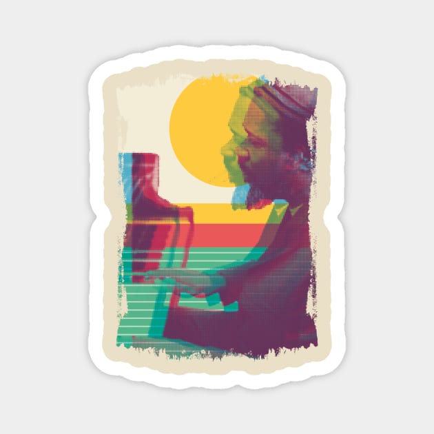Thelonious Monk Magnet by HAPPY TRIP PRESS