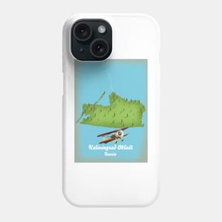 Kaliningrad Oblast map Phone Case