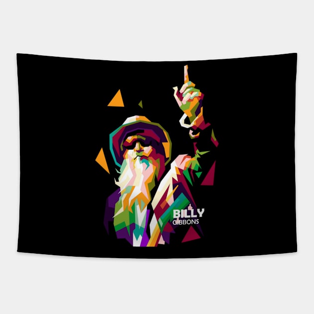 Singer In Wpap Pop Art Tapestry by animaperio pixel retro