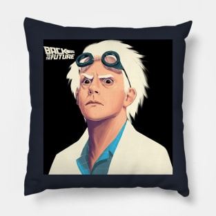 DOC BROWN - Back to the Future Pillow