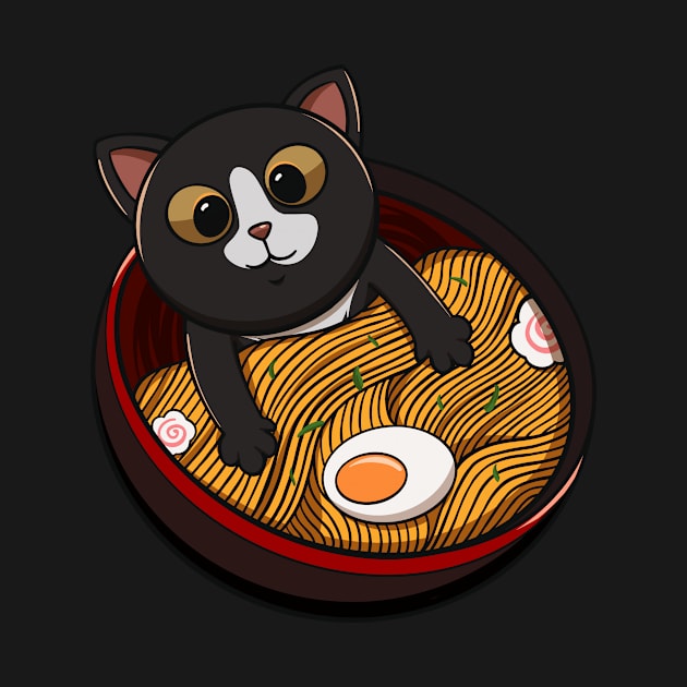 Ramen Cat Bed by Heriaskuri