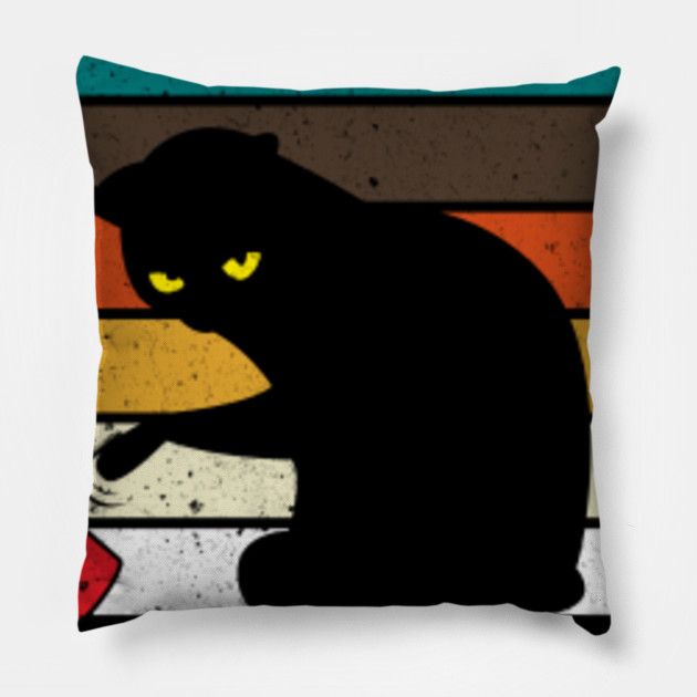 I Do What I Want Black Cat Owner Vintage Pet Gift Shirt I Do