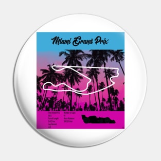 Miami Grand Prix Pin