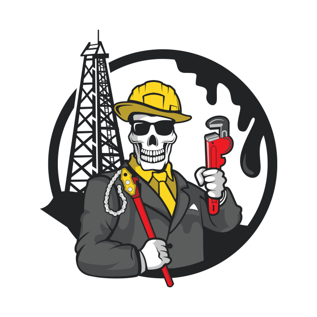 Skull Oil Gangster by DANPUBLIC