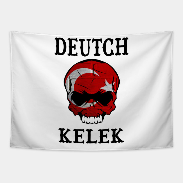 Turkiye Flag Turkish Deutch Head Flag Tukiye Kelek Turkiye Tapestry Teepublic