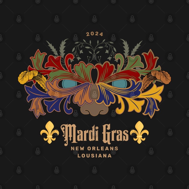 MARDI GRAS 2024 by Twisted Teeze 