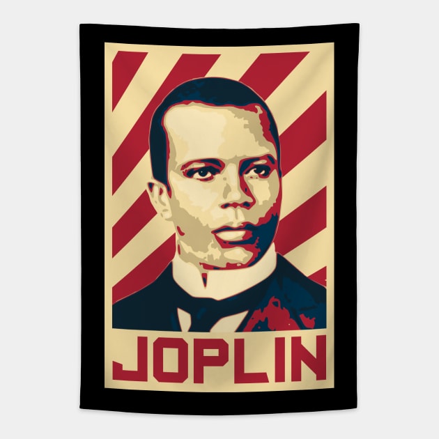 Scott Joplin Retro Tapestry by Nerd_art