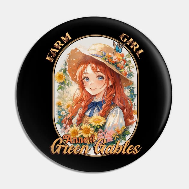 Anne of Green Gables Pin by Pictozoic