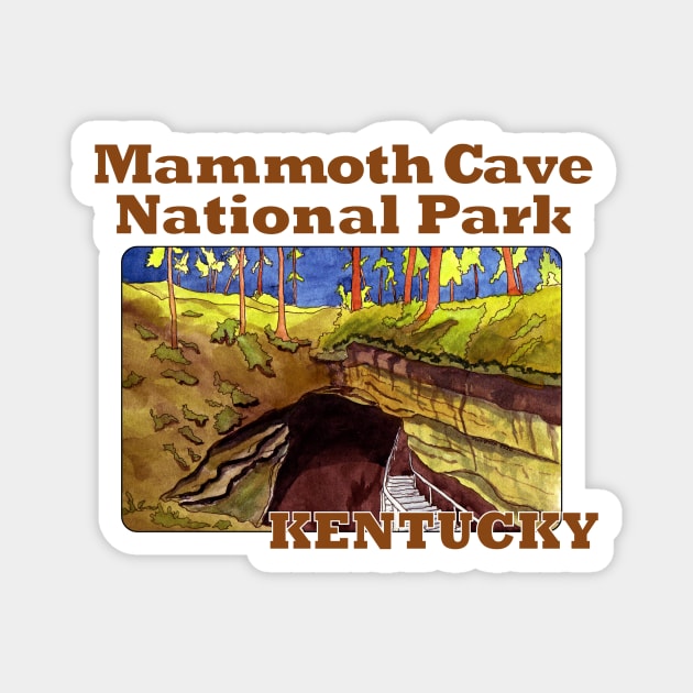 Mammoth Cave National Park, Kentucky Magnet by MMcBuck