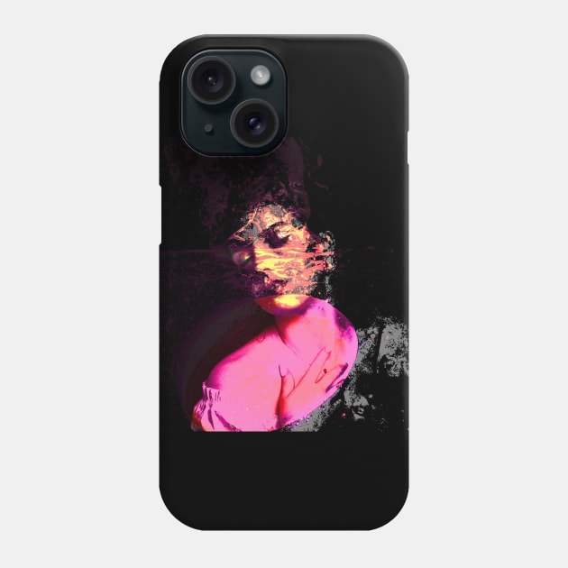 Beautiful girl, seem like she have dark skin, but there paint over it. Weird but very beautiful. Phone Case by 234TeeUser234