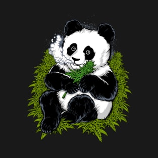 Cannabis weed panda T-Shirt