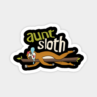 Aunt Sloth Magnet