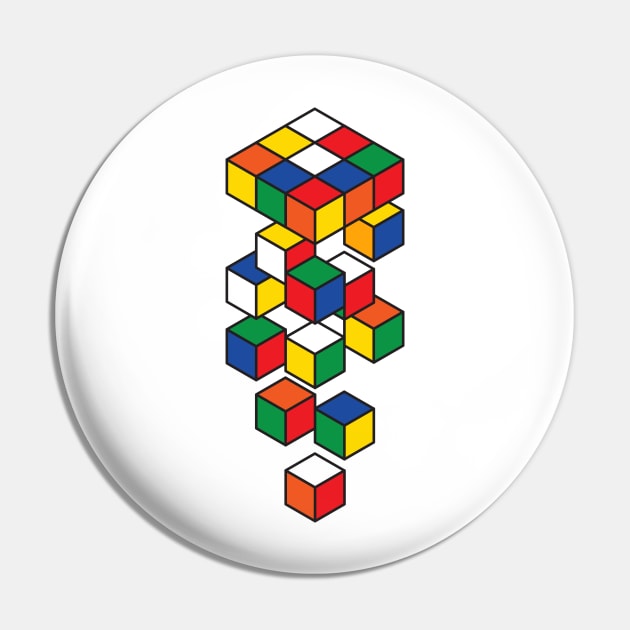 Fragmented Rubix Pin by Woah_Jonny