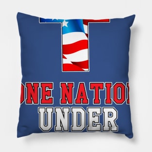 One Nation Under God Pillow