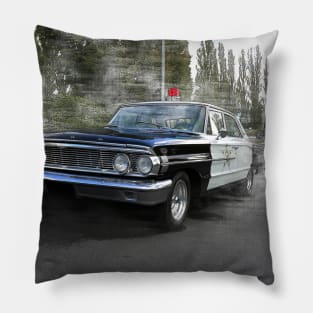 1964 Ford Galaxie 500, Police Car - 02 Pillow