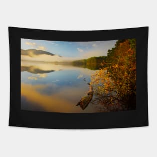 Morning at loch Garten, Scotland Tapestry