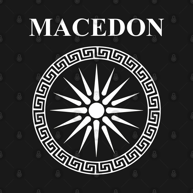 Ancient Macedon Symbol by AgemaApparel