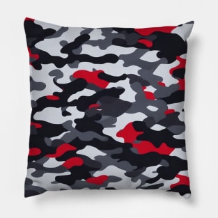 Red Military Camouflage design for Phone Case Pillow