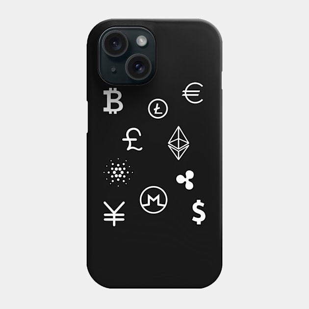 Cryptocurrencies Stonks Phone Case by CryptoHunter