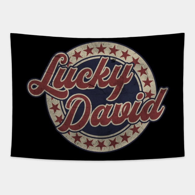 Lucky David (vintage) Tapestry by NEFT PROJECT