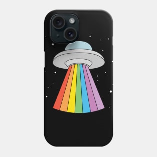 UFO Rainbow Phone Case