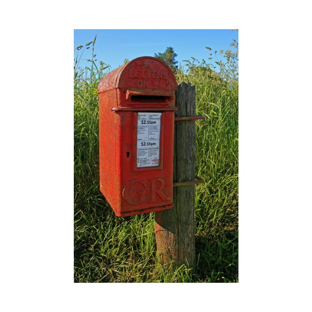 Country Post Box by RedHillDigital