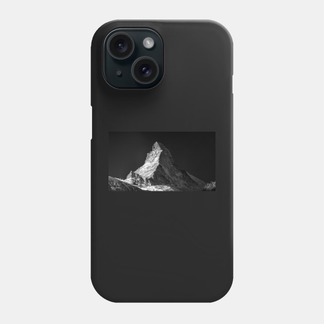 M A T T E R H O R N Phone Case by lordveritas