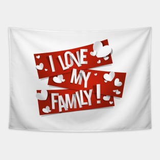 I Love My Family, F is for Family Tapestry