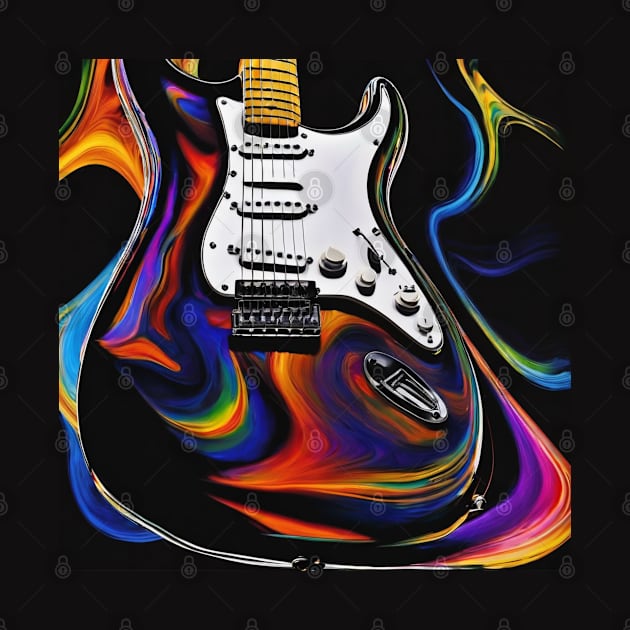 Artistic Strat Style Guitar by ToochArt