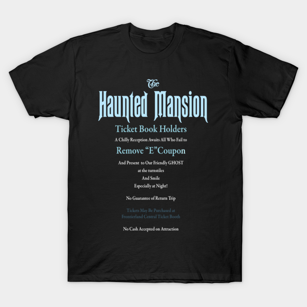 Discover A Chilly Reception - The Haunted Mansion - T-Shirt