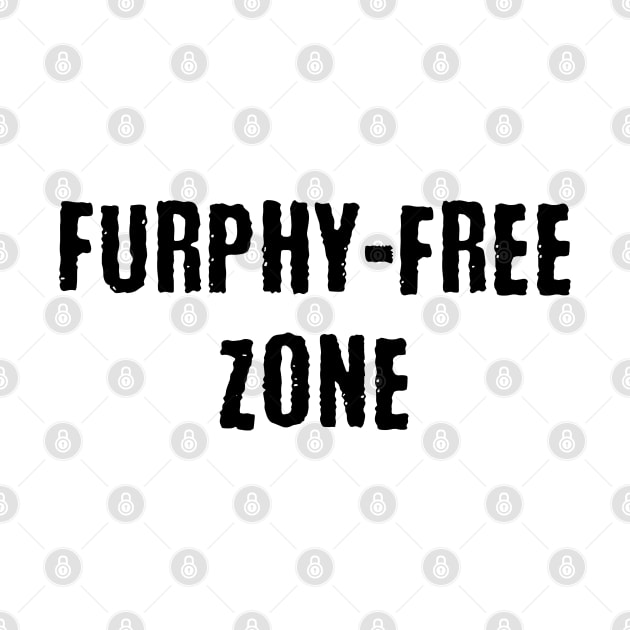 Furphy-Free Zone, funny Australian slang design by Luxinda