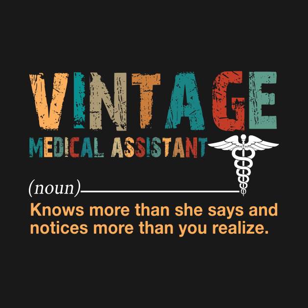 Vintage Medical Assistant by Ohooha