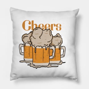 Cheers drink Pillow