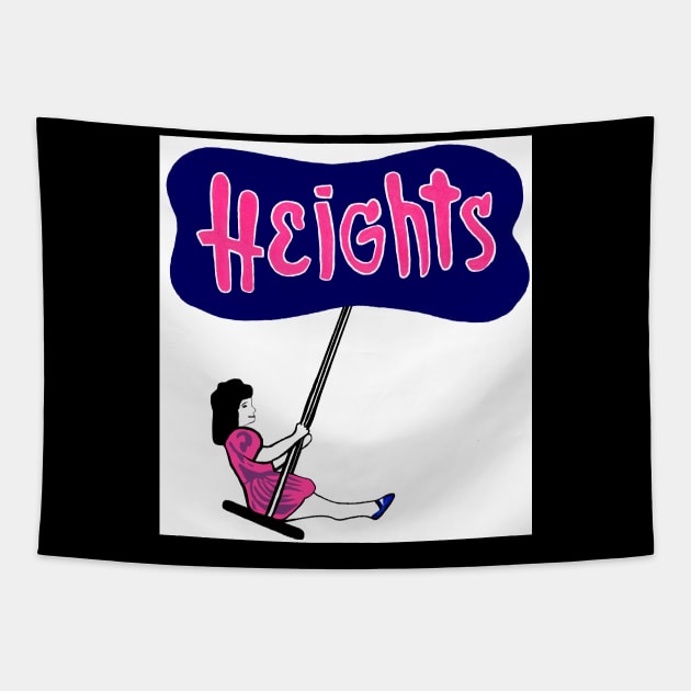 The Heights Tapestry by Wild Crow Studio