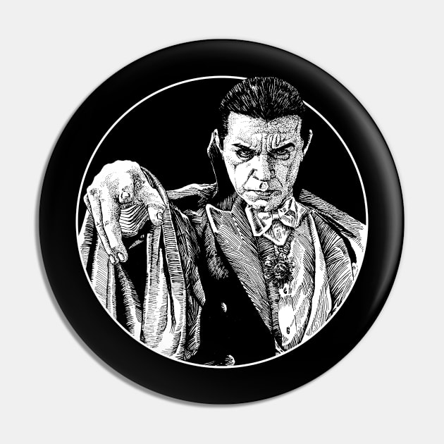 DRACULA Pin by THE HORROR SHOP