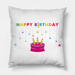 Happy Birthday Pillow