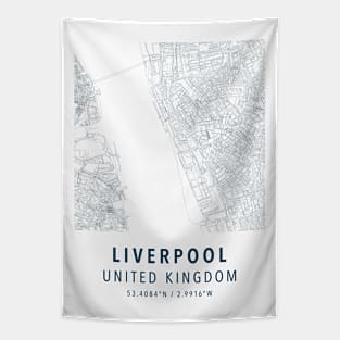 liverpool simple map Tapestry