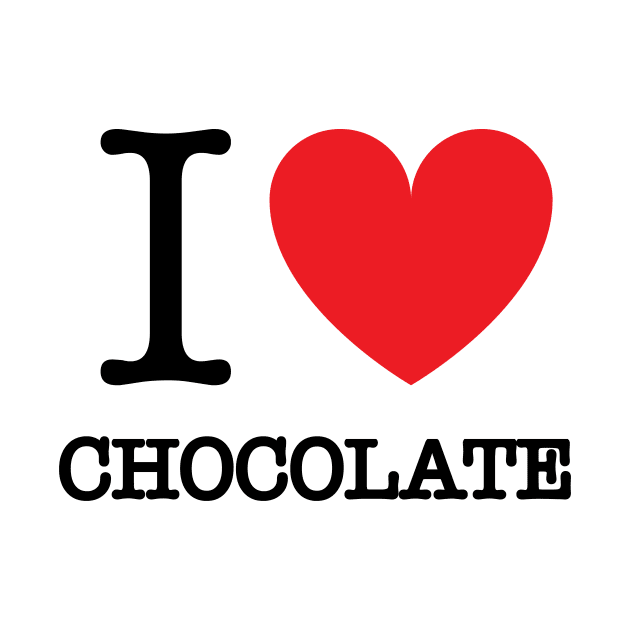 I HEART CHOCOLATE by MasterpieceArt