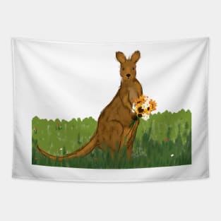 Hey Mate - Kangaroo Tapestry