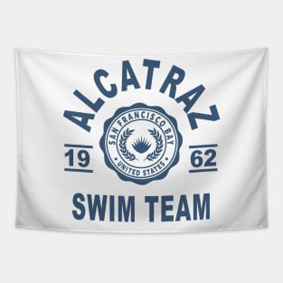 Alcatraz Swim Team Tapestry