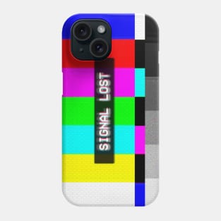 Signal Lost - TV Test Pattern Phone Case