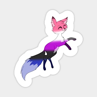 Genderfluid Foxy Magnet