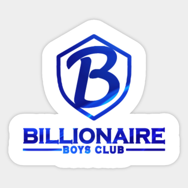 Billionaire Boys Club New Billionaire Boys Club New Blue Sticker Teepublic