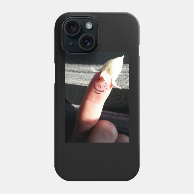 Smiley Finger Phone Case by 1Redbublppasswo