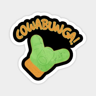 Cowabunga Orange Magnet