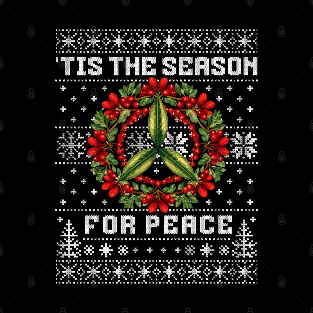 Tis The Season For Peace Symbol by 2HivelysArt