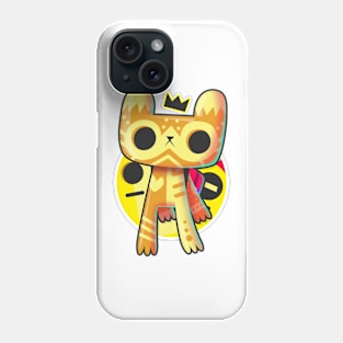 Yellow Cat Doodle FRESH Phone Case