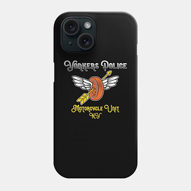 Yonkers Police Department Motorcycle Unit Phone Case by JP