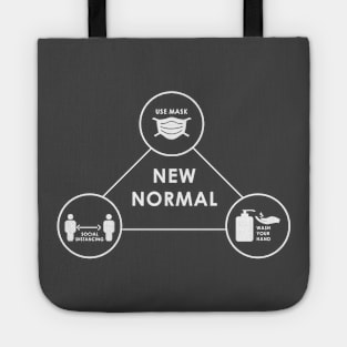 Social Distancing New Normal Tote